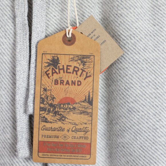 Faherty Legend Sweatpant Light Heather Grey Men's M - Picture 6 of 11